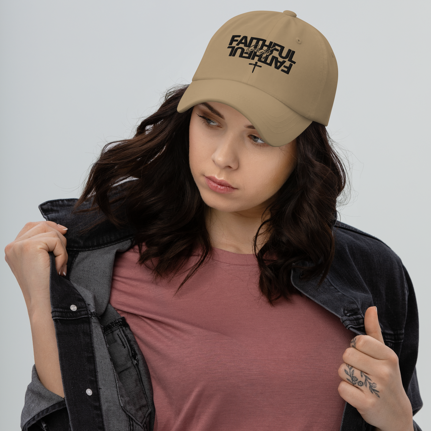 Classic Dad Hat - Faithful Godly