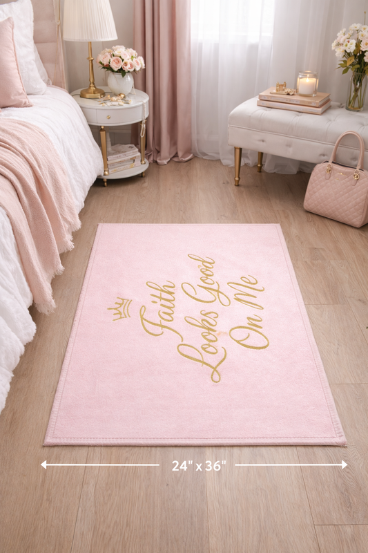 Faith Looks Good On Me™ Area Rug