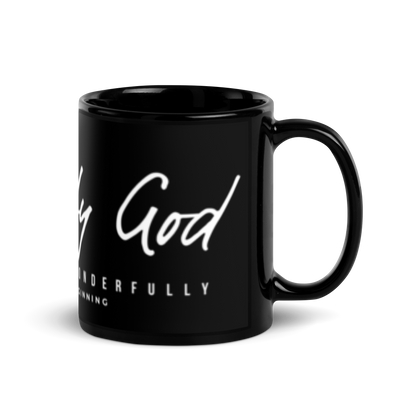 Made by God™ Signature Black Mug