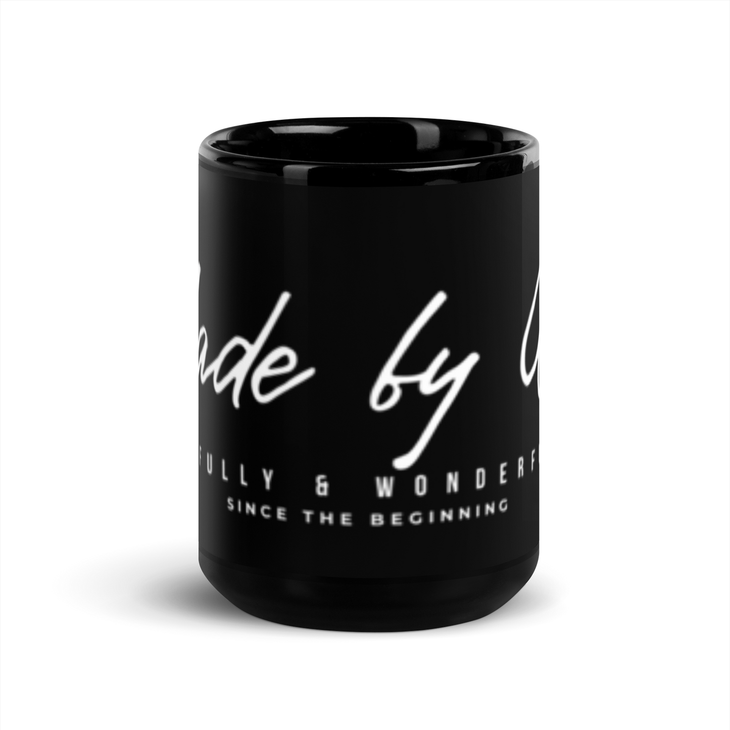 Made by God™ Signature Black Mug