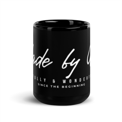 Made by God™ Signature Black Mug