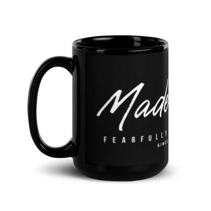 Made by God™ Signature Black Mug