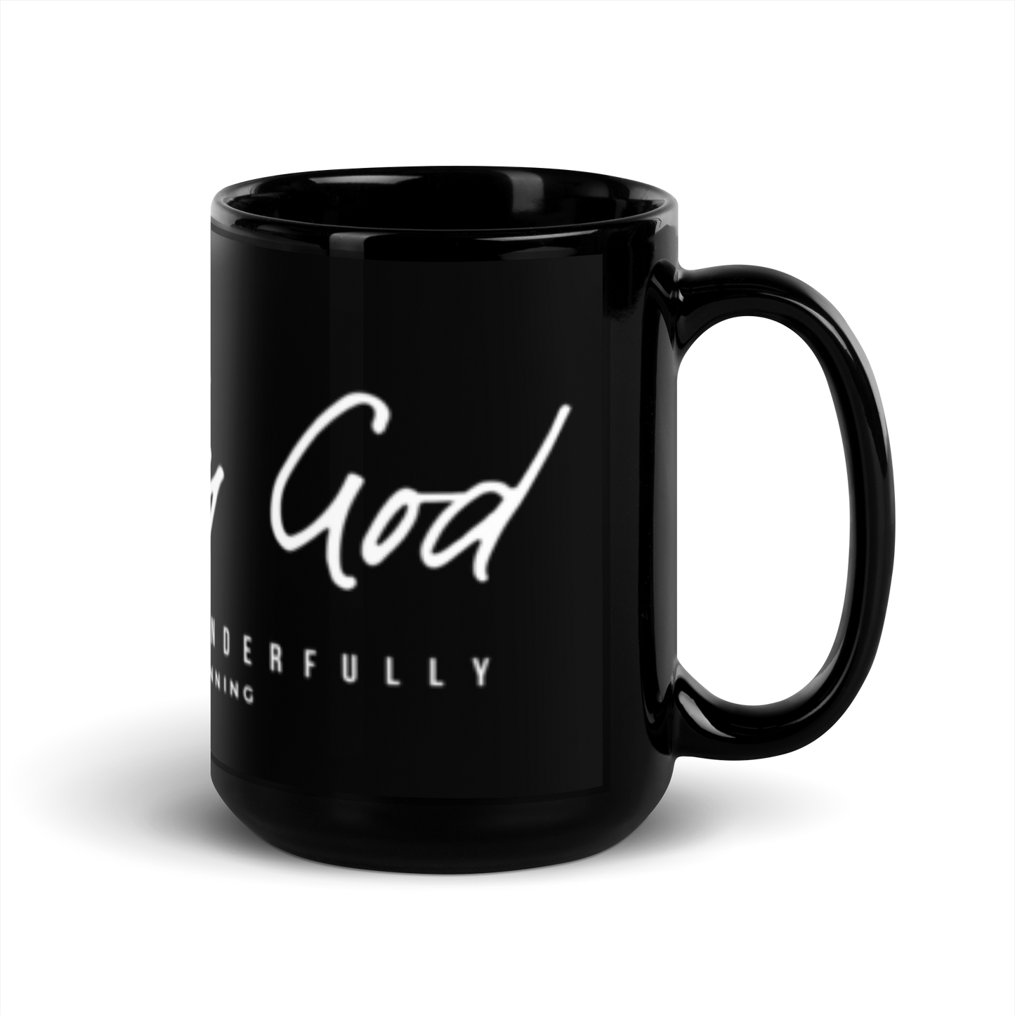 Made by God™ Signature Black Mug