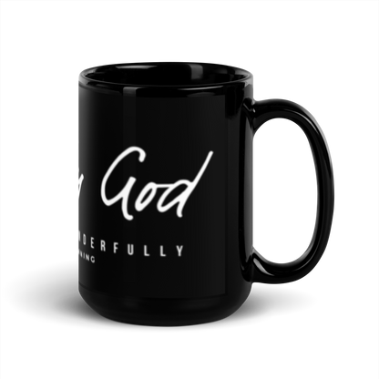 Made by God™ Signature Black Mug
