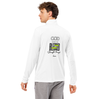 GOD Made Him Blessed™ Zip Pullover