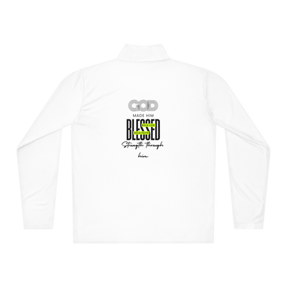 GOD Made Him Blessed™ Zip Pullover